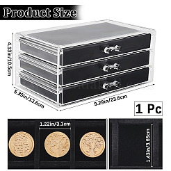 Пластиковая коробка ювелирных изделий ODIS-WH20008-01A