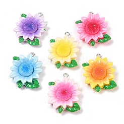 Подвески из непрозрачной смолы&nbsp;RESI-D016-02A