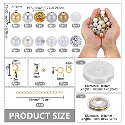 Kit fai da te per la marcatura di gioielli&nbsp;DIY-PH0033-32