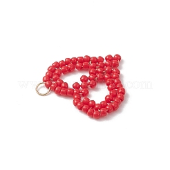 3шт 3 цвета подвески из стеклянного бисера&nbsp;PALLOY-MZ01158