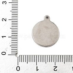 Подвески в тибетском стиле из нержавеющей стали 304&nbsp;STAS-S185-06AS-B