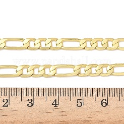 Цепочки Фигаро из латуни толщиной 5 мм для женщин&nbsp;LS-NJEW-K271-07G