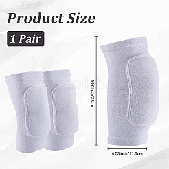 1 пара наколенников для занятий йогой из поликоттона&nbsp;AJEW-CN0005-82C