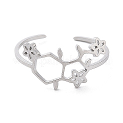 Кольца-манжеты из нержавеющей стали 304 RJEW-Q002-02P