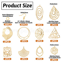 Набор для изготовления геометрических сережек своими руками&nbsp;DIY-TA0005-30