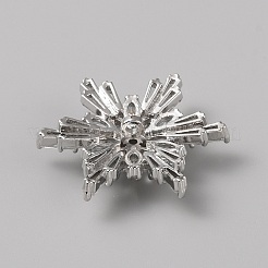 Пуговицы из латуни с 1 отверстием BUTT-WH0036-04P