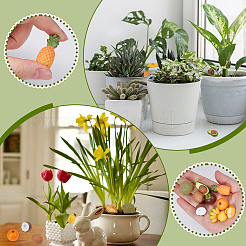 30 шт. 10 стиля миниатюрных фруктовых украшений из смолы&nbsp;DJEW-WR0001-11