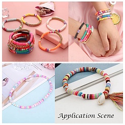 Бусины из полимерной глины  CLAY-XCP0001-07B