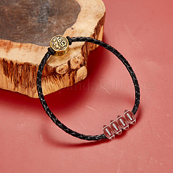 4 пакетик 2-х видов непрозрачных акриловых европейских бусин SACR-HY0001-09