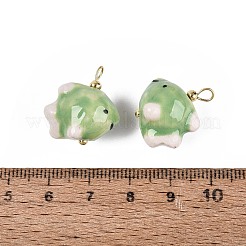 Pendentifs en porcelaine fait à la main&nbsp;PR-CBAC347-07C