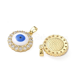 Ottone micro spianare pendenti zirconi&nbsp;KK-I371-38G-01