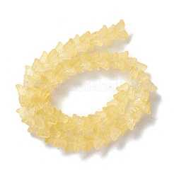 Прозрачный стеклянный бисер нить&nbsp;GLAA-K002-02G