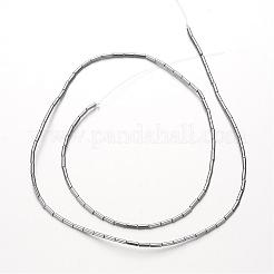 Гальванизировать немагнитных синтетический гематит нитей бисера&nbsp;G-F300-37A-01