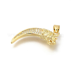 Стойки обшивки латунь микро проложить Циркон подвеску&nbsp;KK-Z086-64G-01