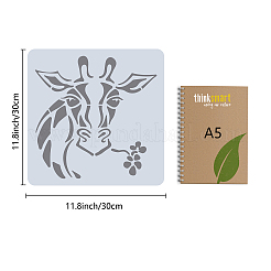 PET-Plastik-Zeichnungs-Malschablonen-Vorlagen&nbsp;DIY-WH0244-063