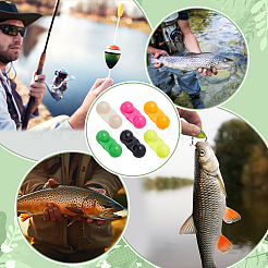 60 шт. 6-цветные рыболовные погремушки-колокольчики из АБС-пластика и углеродистой стали&nbsp;FIND-HY0005-15