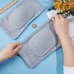 Genouillères de sport en éponge et polyester pour le yoga&nbsp;AJEW-WH20054-202A-02