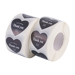 2 рулон сердца с наклейками-благодарностями&nbsp;DIY-TA0013-58B