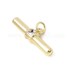 Pendentifs en zircone cubique clair en laiton&nbsp;CU-CBA7D5E-03C-G