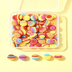 60шт бусины из АБС-пластика KY-FS0001-25A