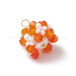 Стеклянные подвески&nbsp;PALLOY-MZ00673-05