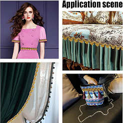 24 ярд ажурного полиэстерового кружева OCOR-GF0005-28C