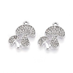 Подвески из сплава со стразами&nbsp;PALLOY-T091-24M-P