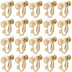 40 шт. фурнитура для сережек-клипс из хирургической нержавеющей стали 316&nbsp;STAS-BBC0008-58B