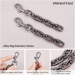 Chaînes d'extension de sac en alliage&nbsp;DIY-WH0304-427B