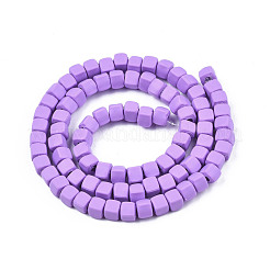 Chapelets de perle en pâte polymère manuel&nbsp;CLAY-S092-78H