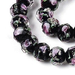 Бусы лэмпворк ручной работы&nbsp;LAMP-N037-01A