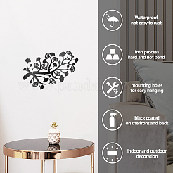 Железные настенные художественные украшения HJEW-WH0067-375