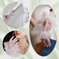 Spitzenhandschuhe&nbsp;AJEW-WH0070-42B
