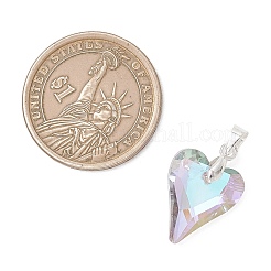 Гальванические подвески из прозрачного стекла&nbsp;PALLOY-JF05156-02