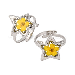 Кольца-манжеты из нержавеющей стали 304 с регулируемой открытой окантовкой&nbsp;RJEW-C083-19P-01