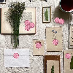 50шт. клейкие восковые наклейки&nbsp;DIY-CA0006-16E