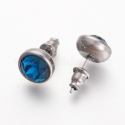 Серьги-гвоздики из нержавеющей стали 304&nbsp;EJEW-F182-A16