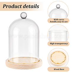 Couvercle de dôme en verre&nbsp;AJEW-WH0348-293E