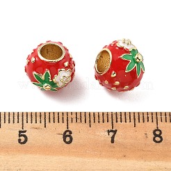 Латунь эмаль европейские шарики KK-R229-01G