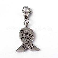 Эмалевые подвески из хирургической нержавеющей стали 316 STAS-L184-050