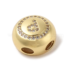 Подвески из латуни и кубического циркония KK-Z047-07G-P-RS