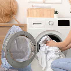 Прямоугольные полиэстеровые сумки с завязкой для хранения штор и одежды ABAG-WH0070-06A