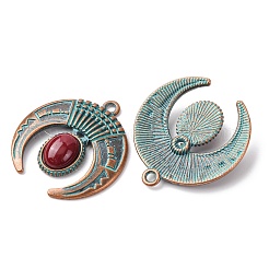 Сплав с синтетических бирюзовых подвесками FIND-B055-01K