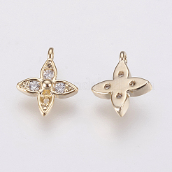 Латунные микро проложить кубического циркония подвески&nbsp;ZIRC-F081-13G