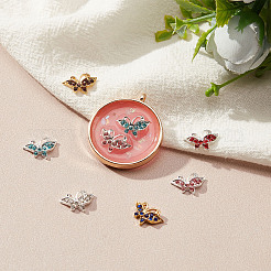 30 pz 6 colori cabochon in strass in lega&nbsp;FIND-OC0001-68