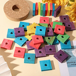 140шт деревянные европейские бусины WOOD-CA0001-85