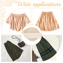 9 ярд плоского полиэстерового широкого эластичного шнура&nbsp;OCOR-MA0001-15B