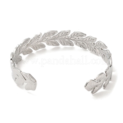 Браслеты-манжеты из нержавеющей стали 304 BJEW-K267-06P