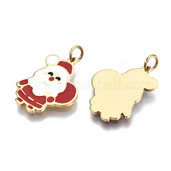 Эмалевые подвески из хирургической нержавеющей стали 316 STAS-S116-385G