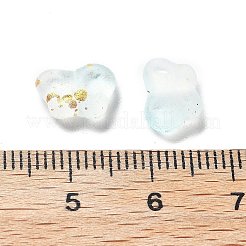 Прозрачные акриловые бусины градиентного цвета&nbsp;X1-OACR-M023-05J